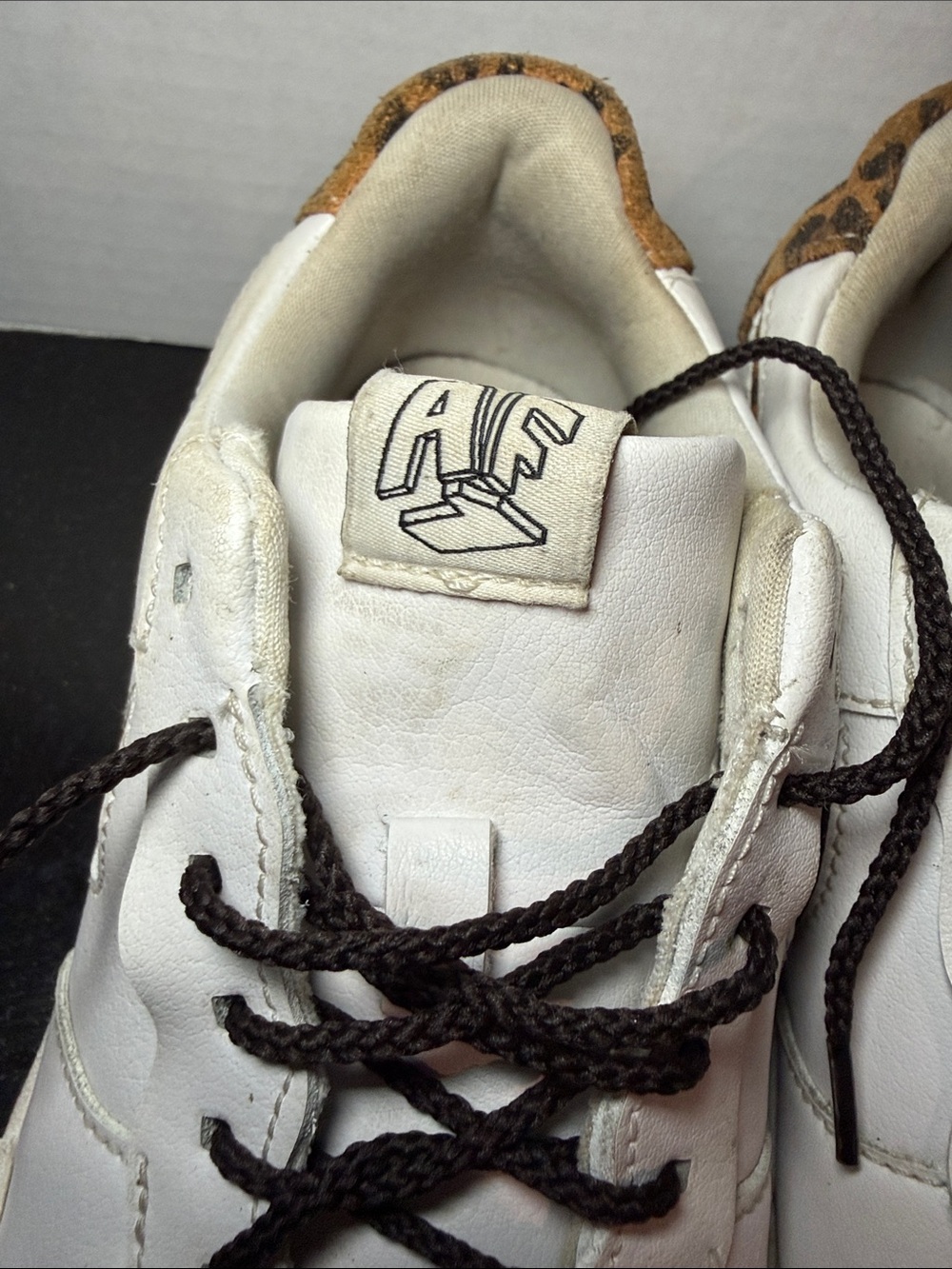 NIKE Air Force 1 Low Pixel SE White Leopard Women's Sneakers 7.5 - Picture 10 of 16